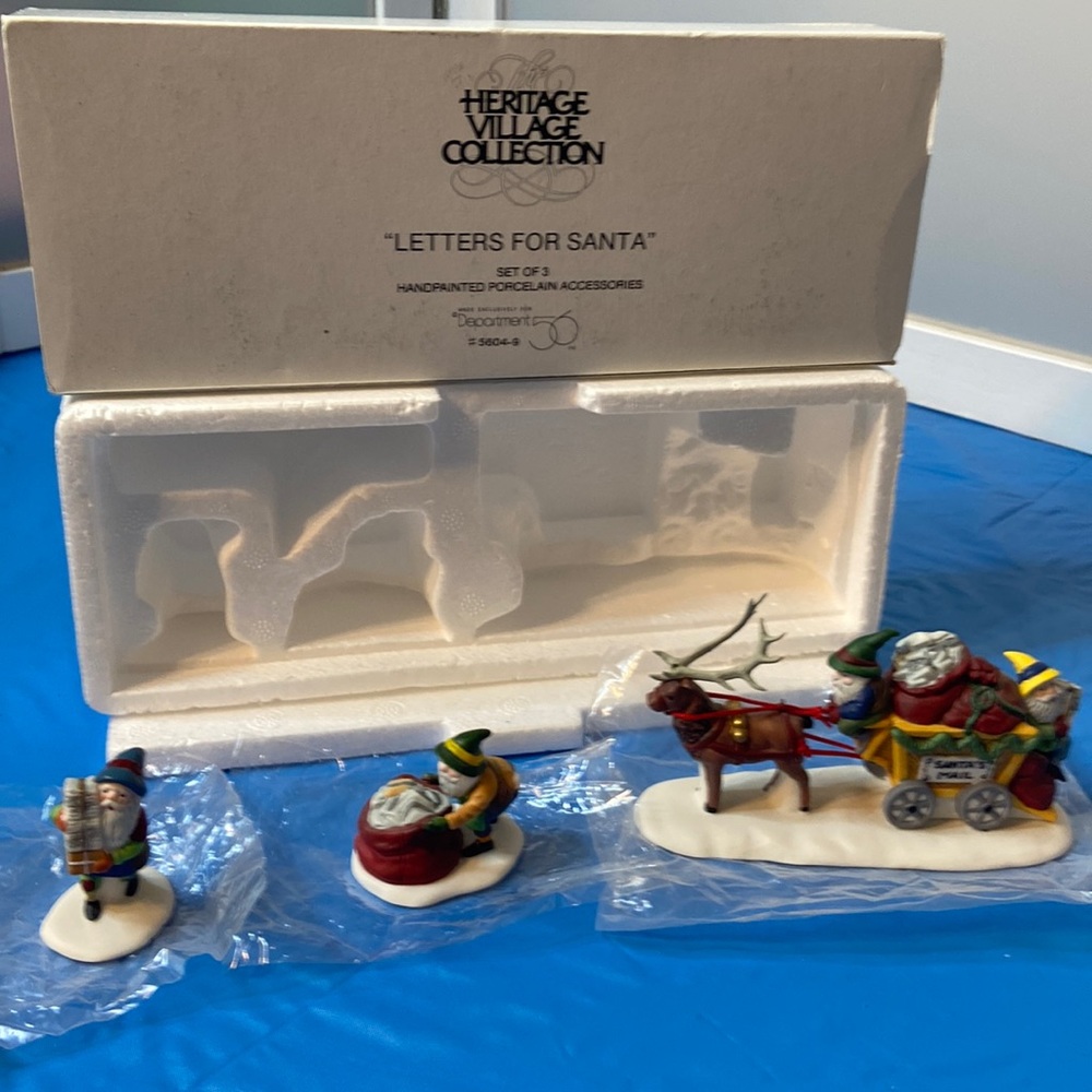 Department 56, Letters For Santa with box